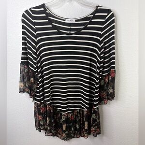 Frumos 3/4 Sleeve Blouse Size 2X NWOT